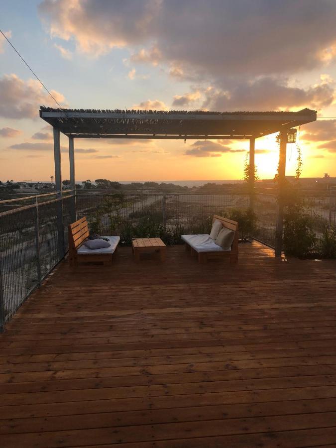 Atlit Rooftop Glamping Exterior foto